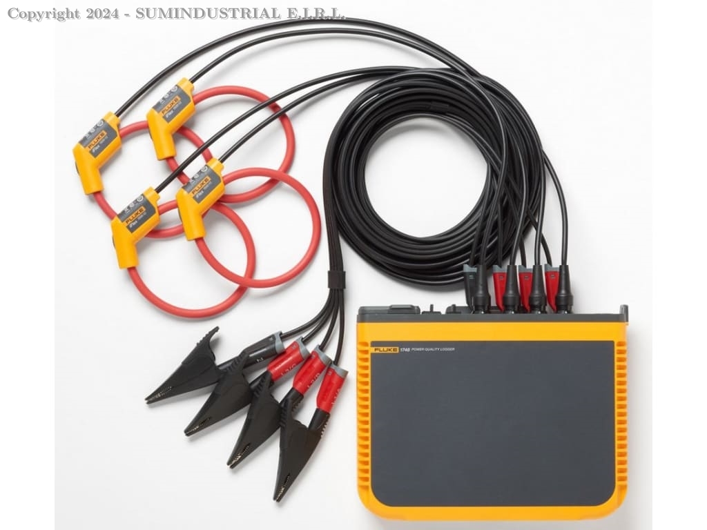 Registradores trifásicos de calidad eléctrica FLUKE 1742/30/INTL