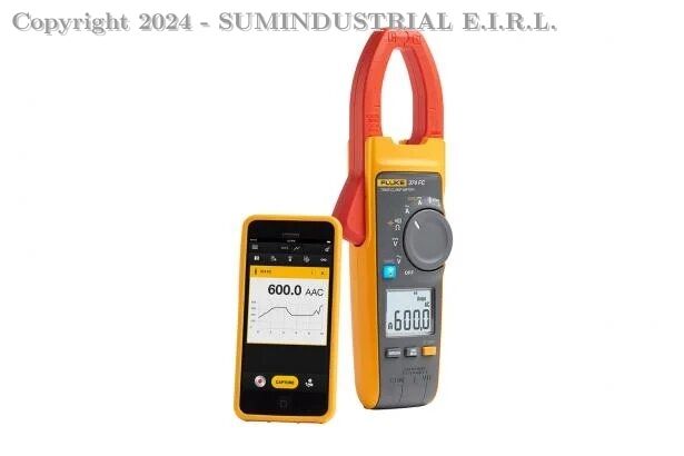 PINZA AMPERIMÉTRICA DE VERDADERO VALOR EFICAZ DE CA/CC FLUKE 374 FC