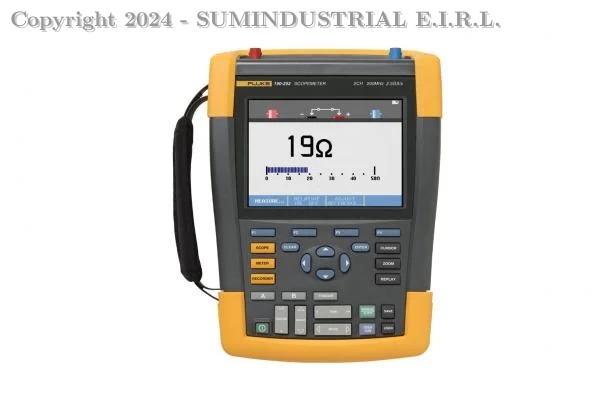HERRAMIENTA DE COMPROBACIÓN SCOPEMETER® FLUKE 190-202 III