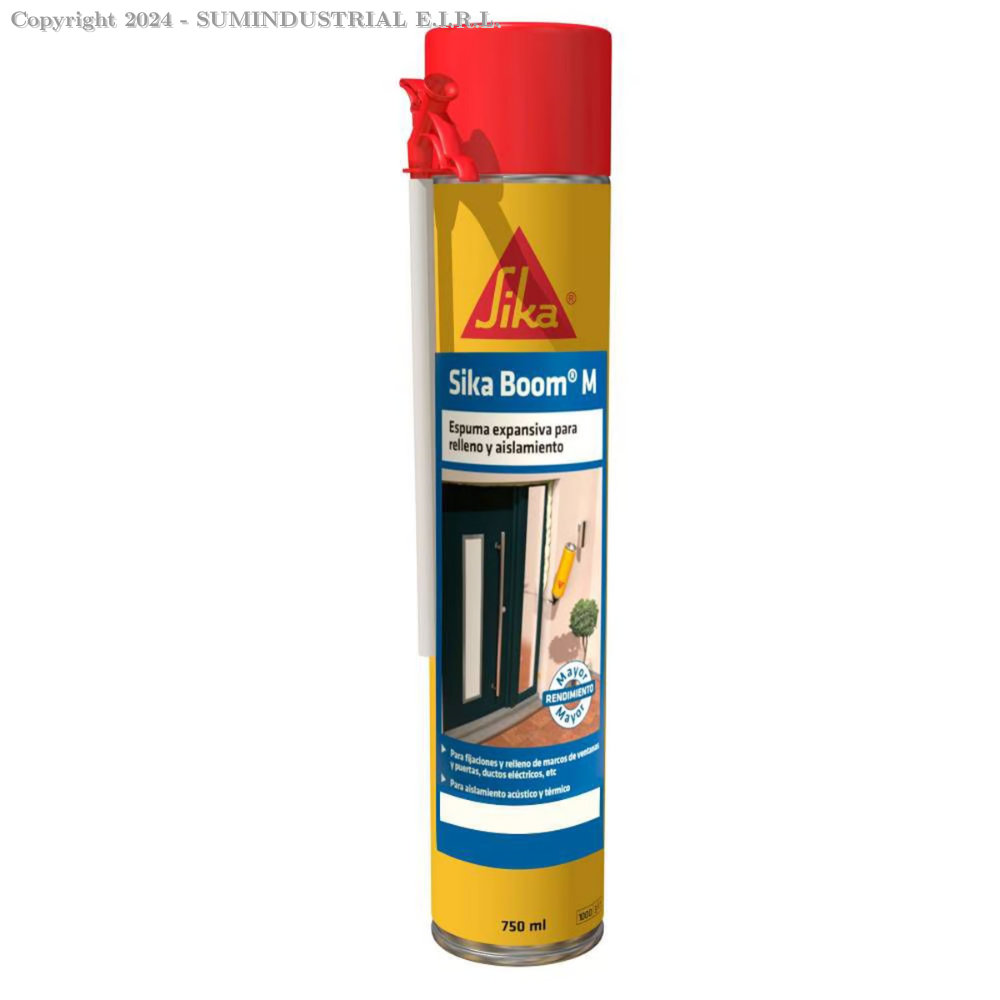 ESPUMA EXPANSIVA DE POLIURETANO SIKA BOOM® 750ML.