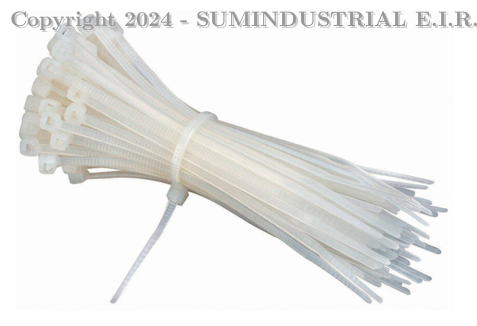 CINTILLO DE 250X4.8MM BLANCO (BOLSA 100 PCS.) CHS
