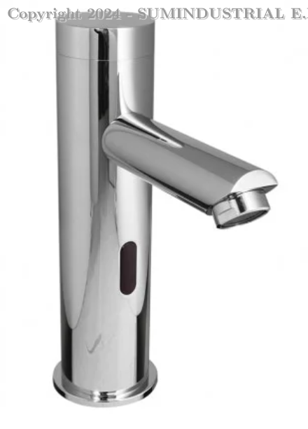 LLAVE DE LAVATORIO ELECTRÓNICA MINIMALISTA BAJA  V15002000 VAINSA