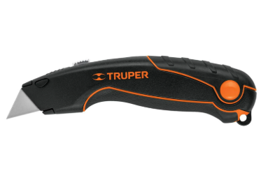 NAVAJA RETRATIL 7'' CUERPO ALUMINIO, TRUPER