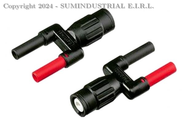 ADAPTADOR DE CONECTOR BANANA DUAL (MACHO) A BNC HEMBRA FLUKE PM9082/001