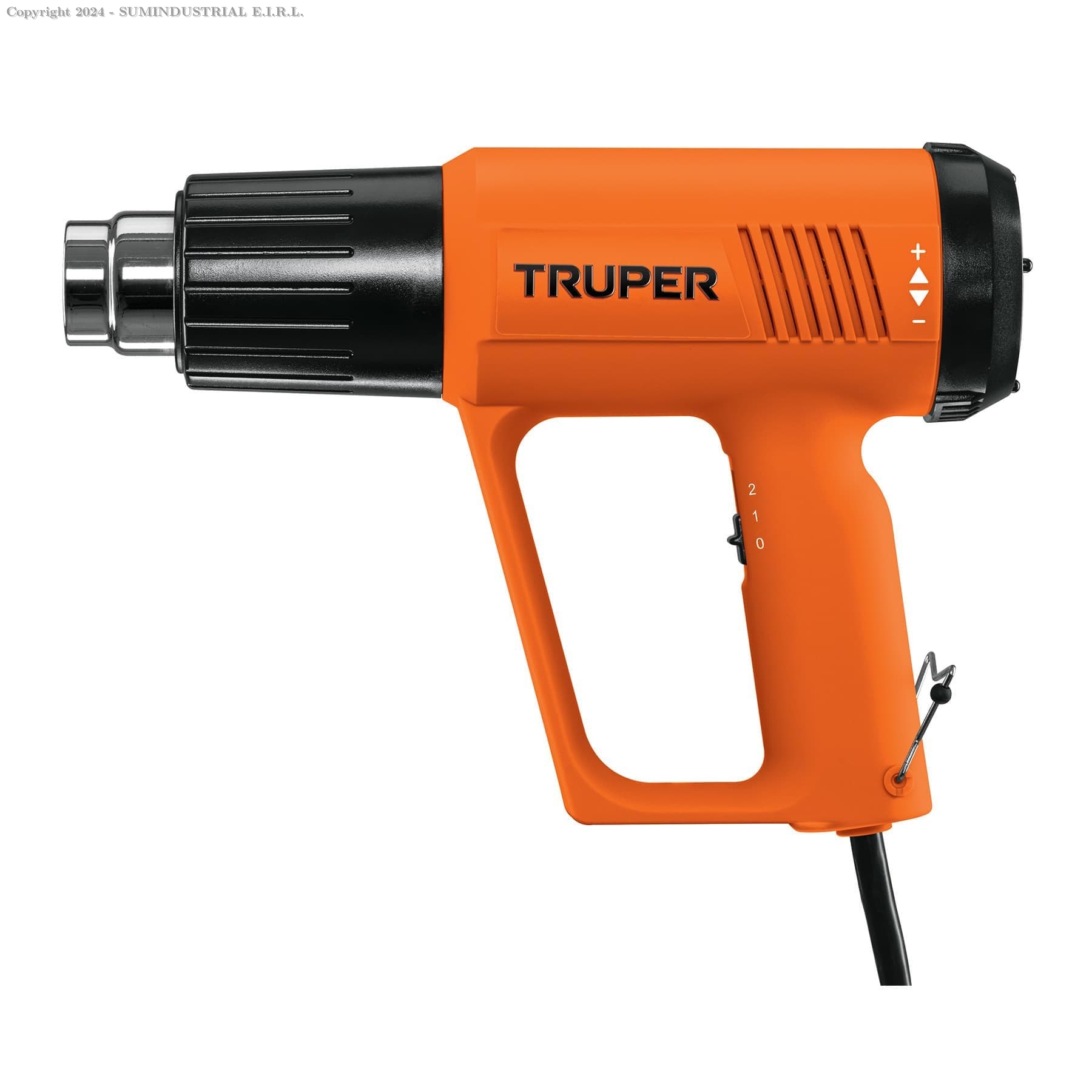 PISTOLA DE CALOR PROFESIONAL DE 1800 W 220 V TRUPER 15734