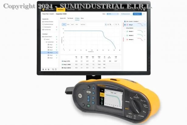 SOFTWARE DE GESTIÓN DE DATOS SOLARES FLUKE TRUTEST-LITE 