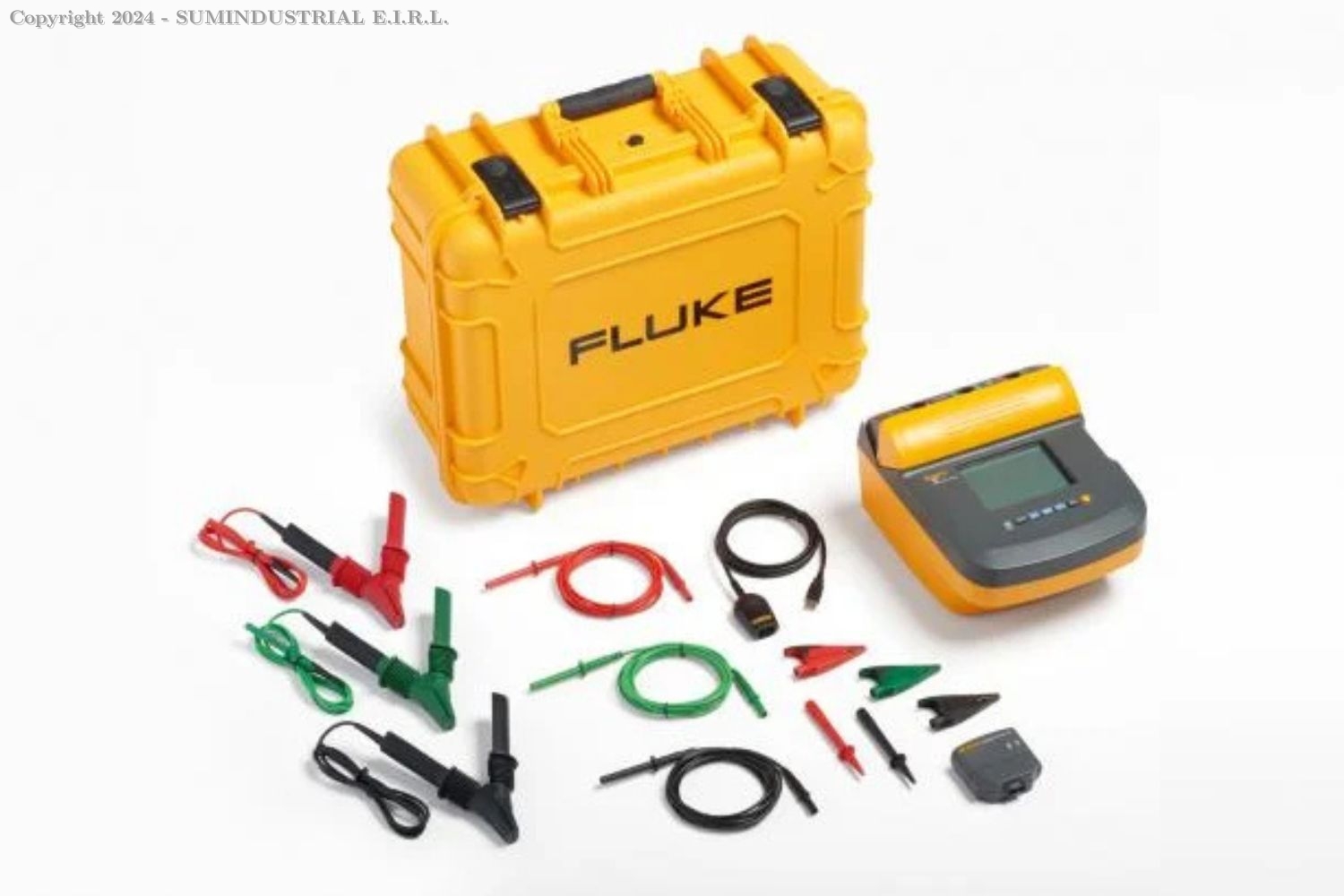 MEDIDOR DE AISLAMIENTO FLUKE 1555 FC KIT