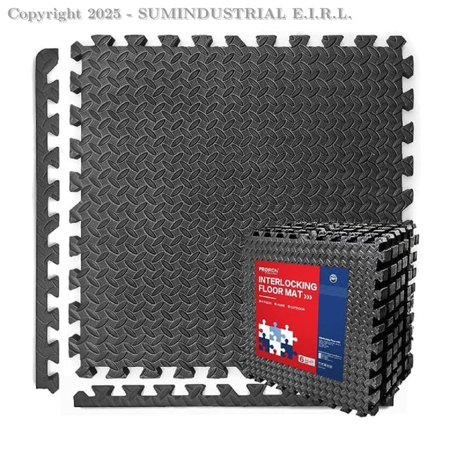 SET DE 6 PISOS TATAMI DE ESPUMA EVA PARA ENTRENAMIENTO PROIRON PRO-DZ03-2