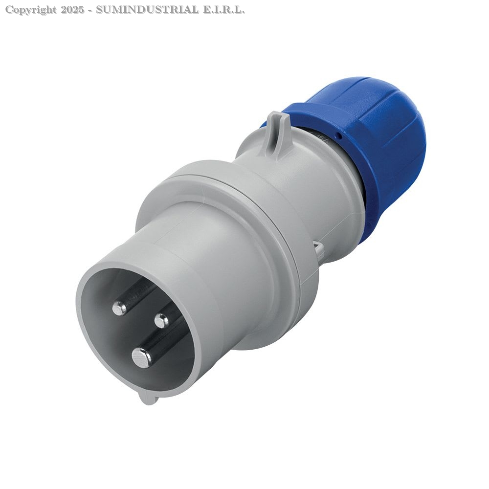 ENCHUFE IND 2X32A+T 250V IP44 6H OPTI SCAME