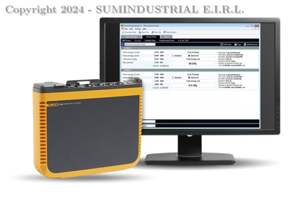REGISTRADORES TRIFÁSICOS DE CALIDAD ELÉCTRICA FLUKE 1746/30/INTL
