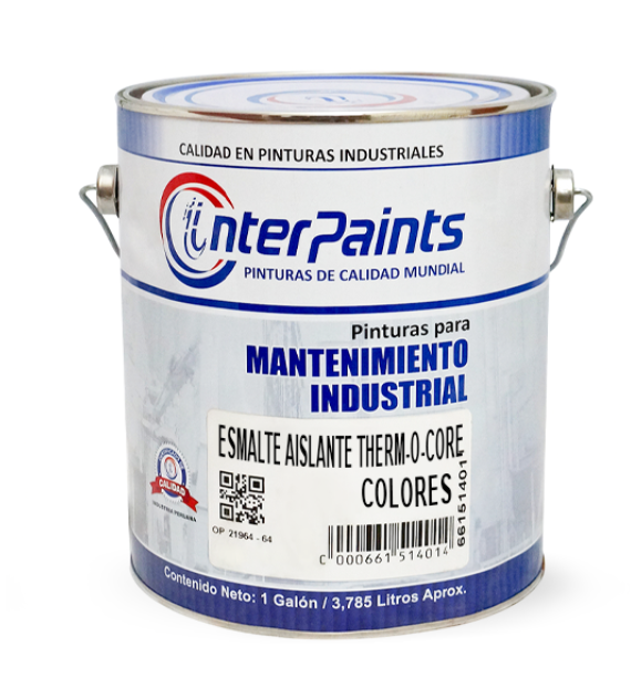 BARNIZ AISLANTE THERM-O-CORE INTERPAINTS AD (SECADO AL AIRE) 1 GL