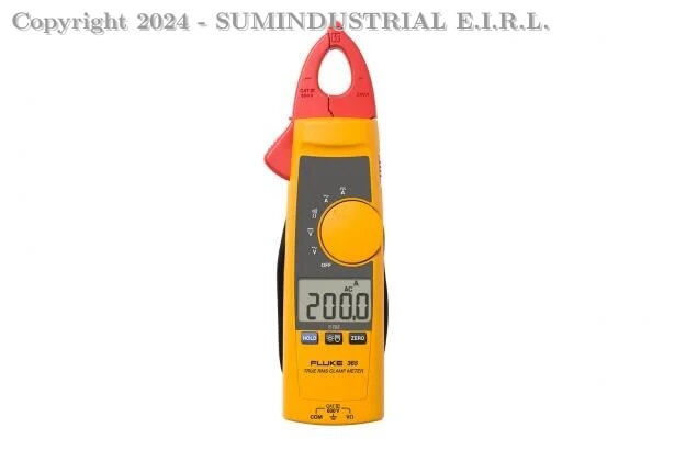PINZA AMPERIMÉTRICA CA/CC DE VERDADERO VALOR EFICAZ CON MORDAZA EXTRAÍBLE FLUKE 365